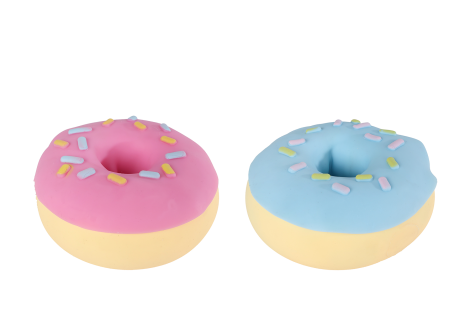 Take Away Jumbo Squishy Donut 2ass 16x16x7cm