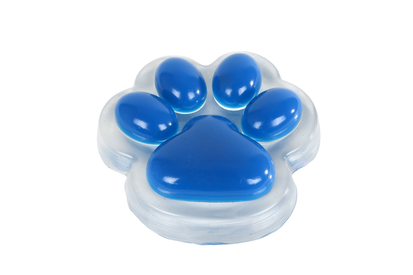 Glamour squishy mega kattenpoot 500gram 6ass 17cm
