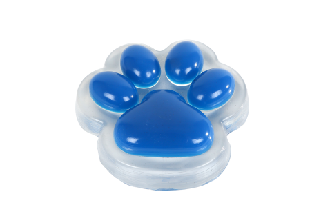 Glamour squishy mega kattenpoot 500gram 6ass 17cm