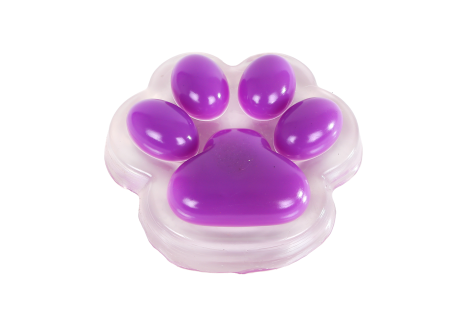 Glamour squishy mega kattenpoot 500gram 6ass 17cm