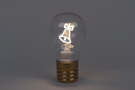 Special Moments LED Gloeilamp Xmas 7x7x12,5cm 4 assorti