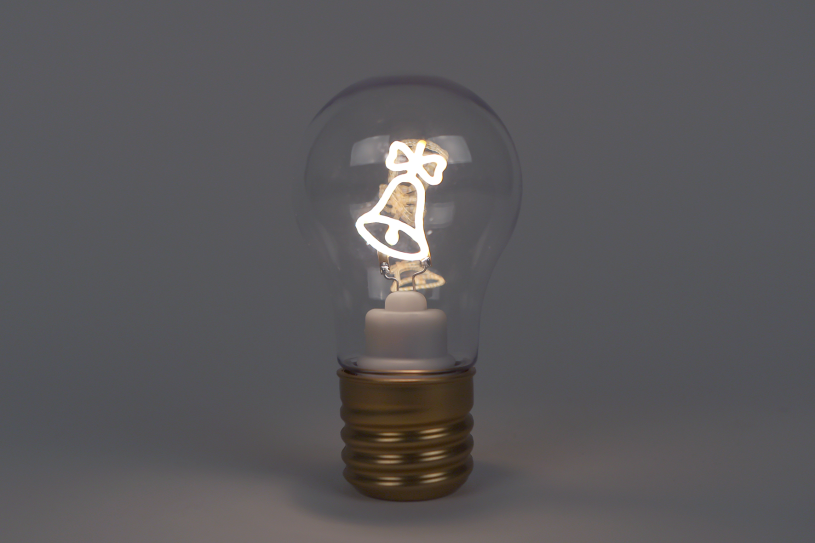 Special Moments LED Gloeilamp Xmas 7x7x12,5cm 4 assorti