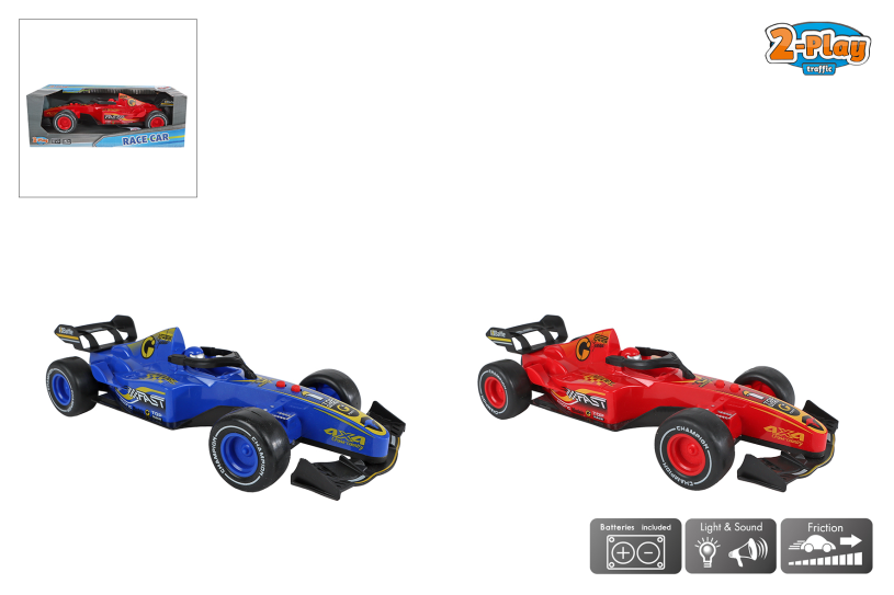 2-Play Formula race auto frictie met L/G 2ass 26cm