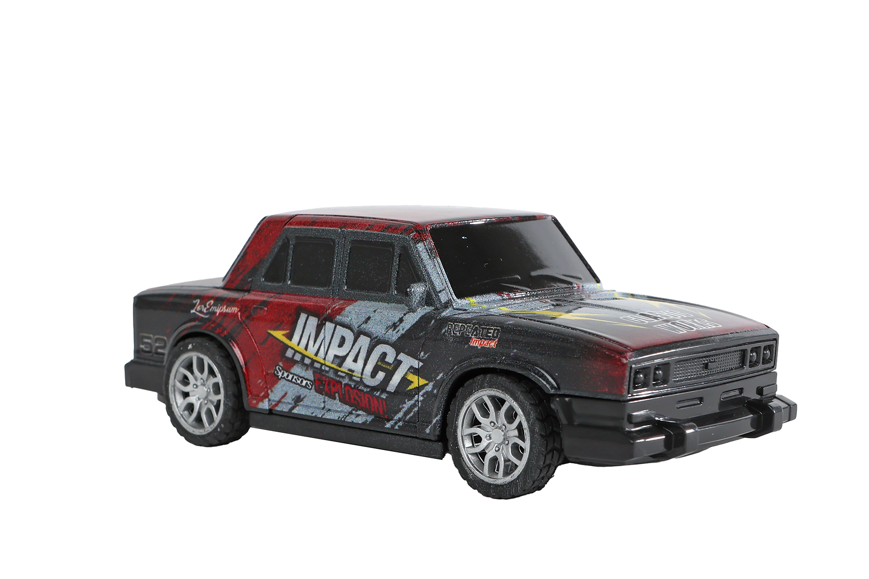Roadblasters bump and crash auto pull back 6ass 12cm