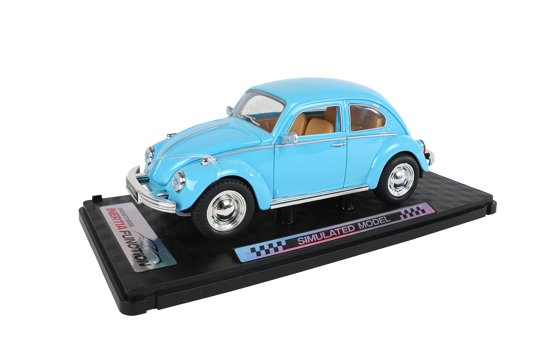 Retro auto frictie 4ass 1:24 18cm