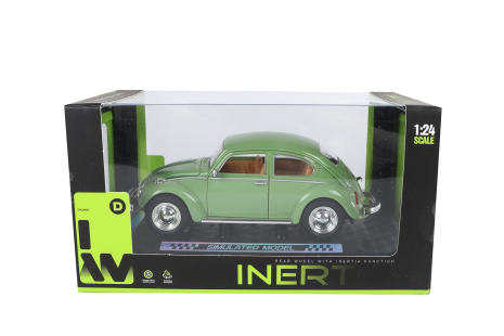 Retro auto frictie 4ass 1:24 18cm
