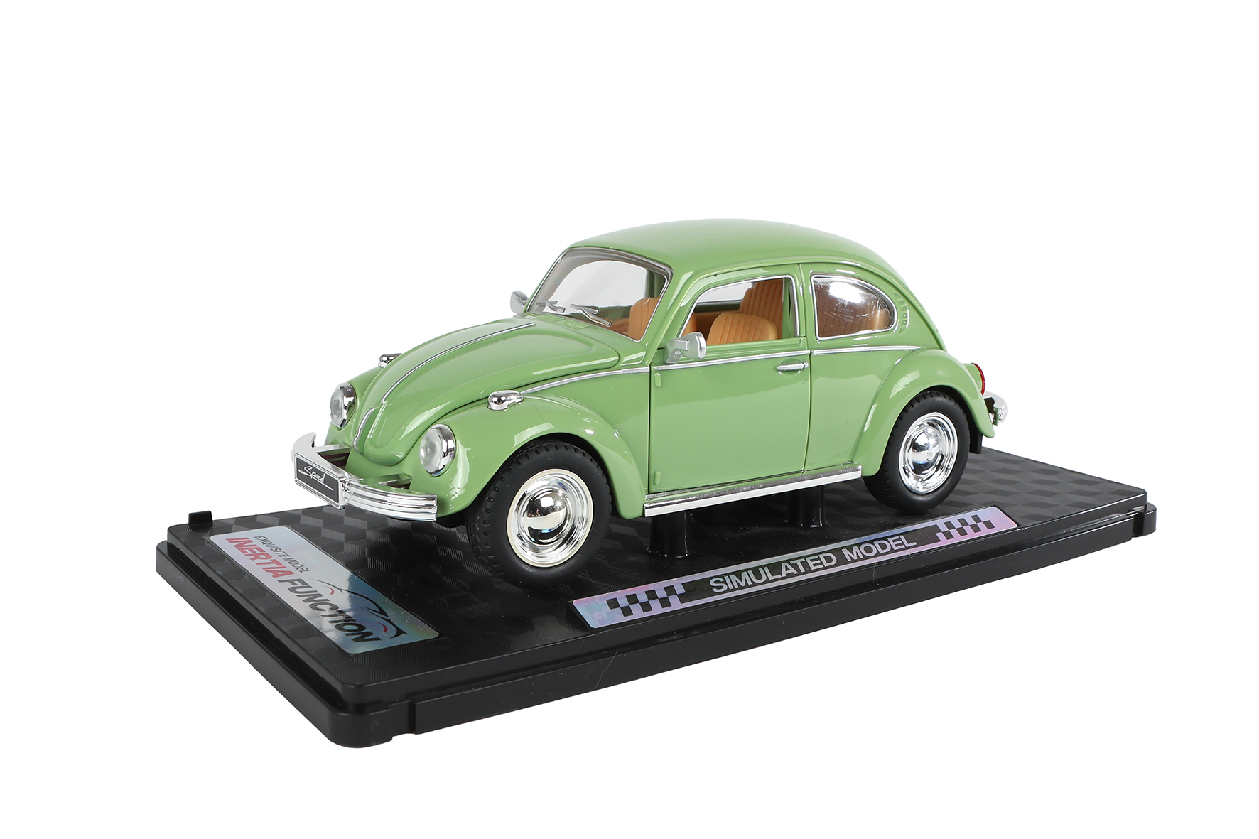 Retro auto frictie 4ass 1:24 18cm