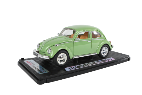 Retro auto frictie 4ass 1:24 18cm