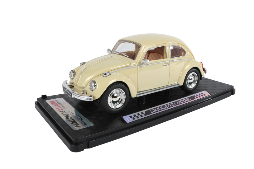 Retro auto frictie 4ass 1:24 18cm