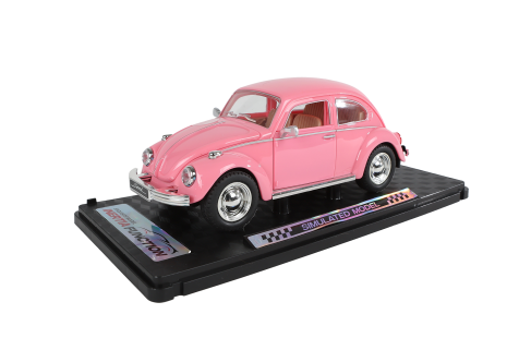 Retro auto frictie 4ass 1:24 18cm