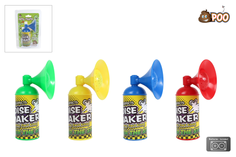 POO scheetmaker B/O 5 geluiden 4ass 14cm