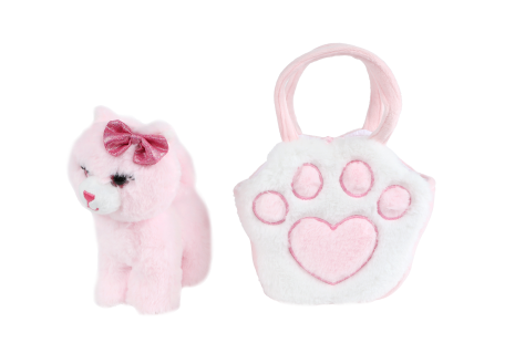 Take Me Home poes in tasje pluche 2ass 20cm