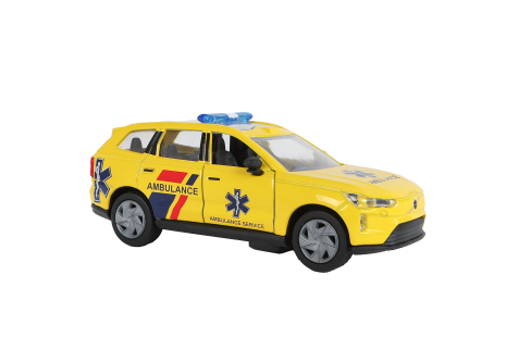 Kids Globe Ambulance Volvo EX90 die cast L/G 13,5cm