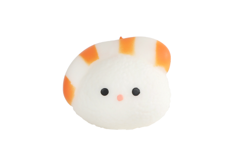 Kawaii fidget sushi vriendje 5cm in takeaway doosje