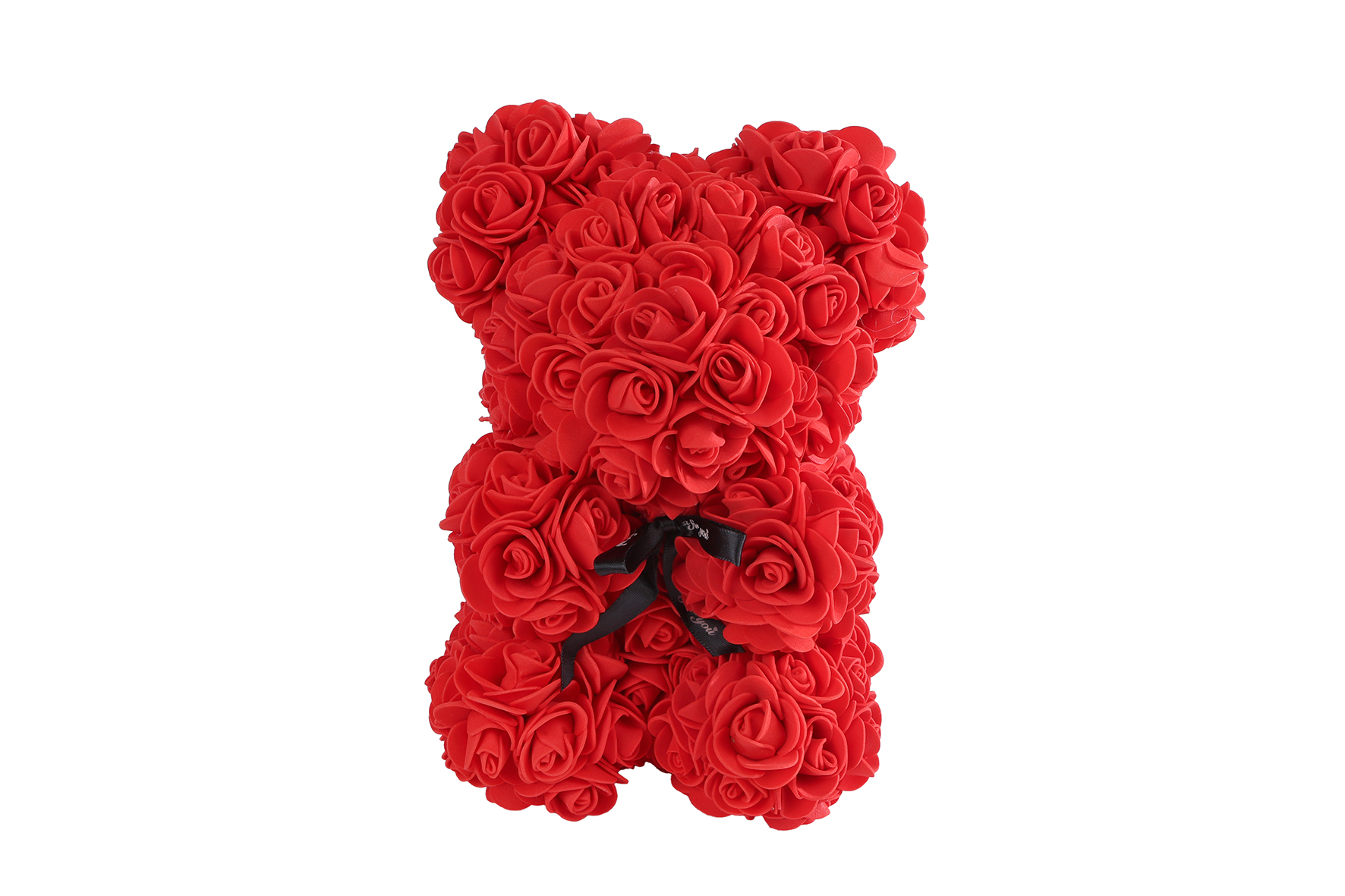Bloemen beer rood 23cm