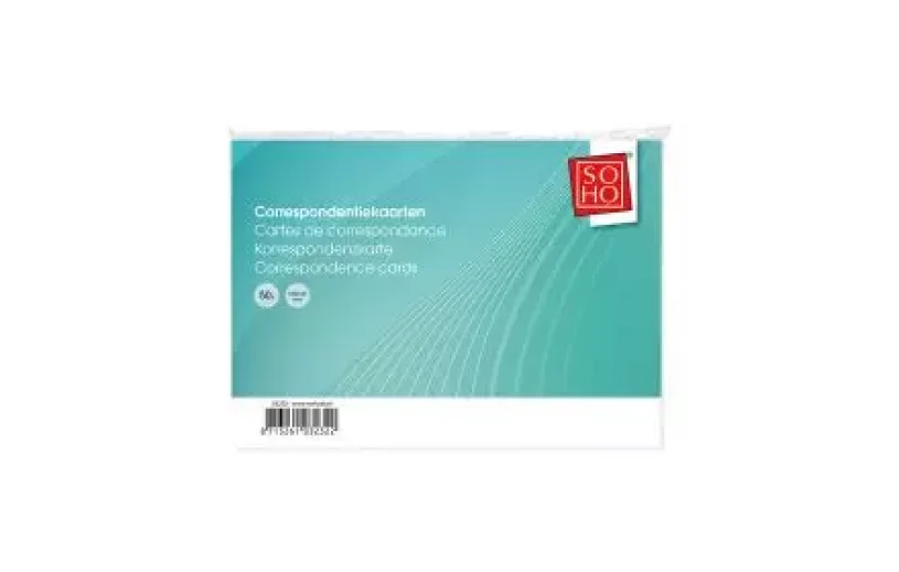 SOHO Korrespondentiekaarten 50 stuks