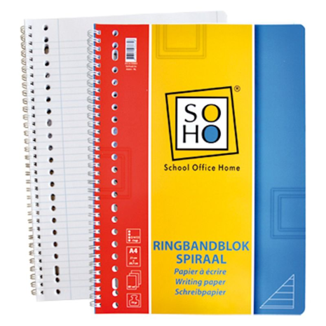 SOHO Ringbandblok lijn sp 23r