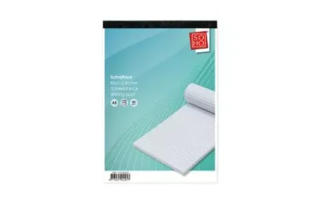 SOHO Schrijfblok A5 lijn 10 stuks