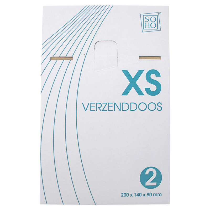 Verzenddoos 2 XS 200x140x80mm