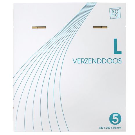 Verzenddoos 5 L 305x215x110mm