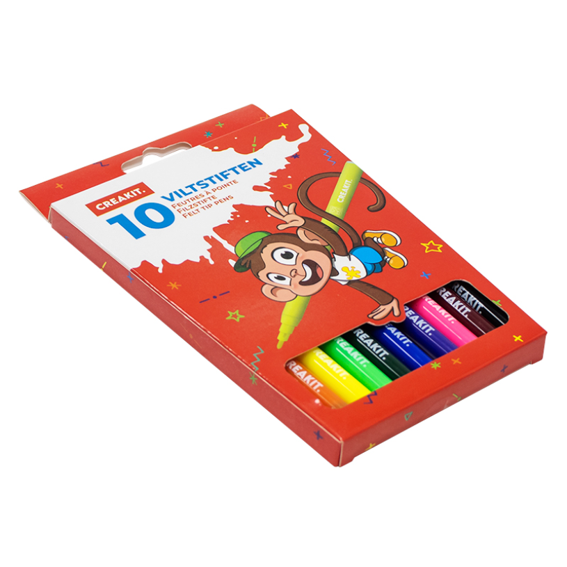 Viltstiften Crea-kit 10 stuks