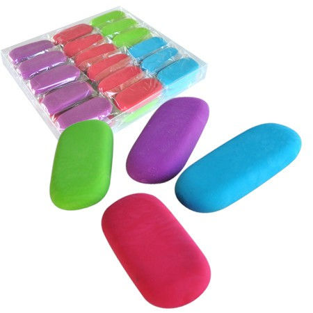 Gum ovaal 4 assorti kleur 36 stuks