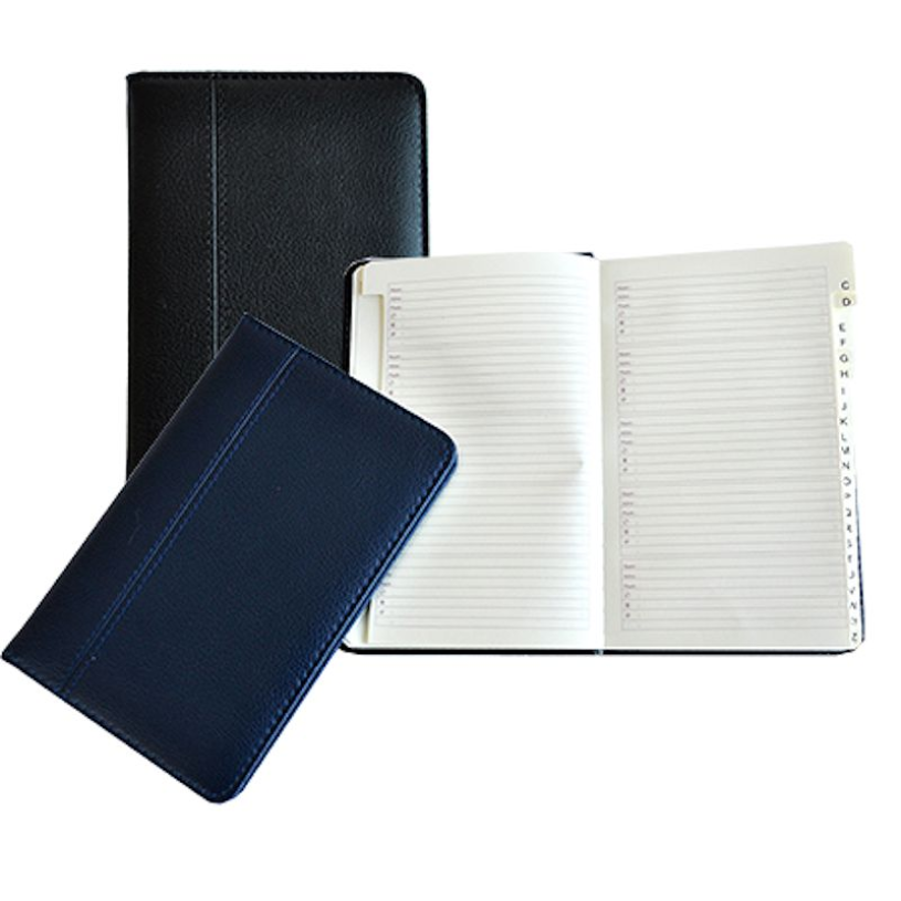 Adresboek gestikt 11x17cm