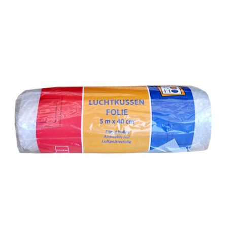 Luchtkussen folie rol 40cmx5m