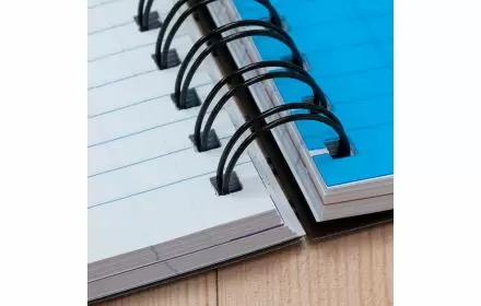 SOHO Projectboek A5 zwart 3tabs 200vel