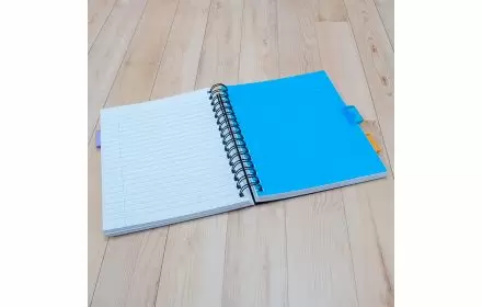 SOHO Projectboek A5 zwart 3tabs 200vel