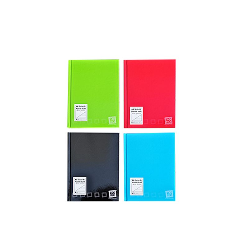 SOHO Schrift A6 lijn harde kaft 80 vel