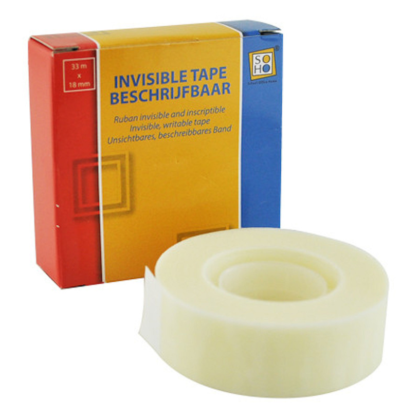 SOHO Tape Invisible 18mmx33m