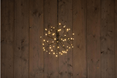 LEDverlichting Vuurwerkbal met 6 functies 5 meter aanloopsno