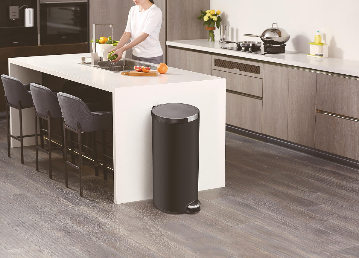 EKO Artistic Pedaalemmer 30L - Mat Zwart