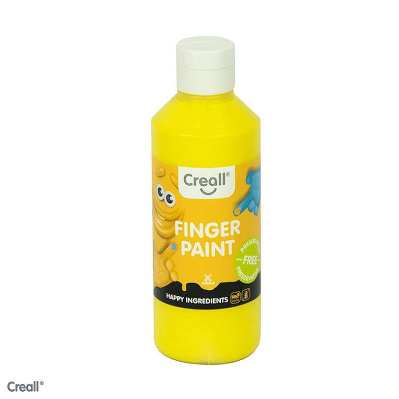 Creall vingerverf Happy Ingredients 250ml - Geel