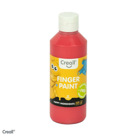 Creall vingerverf Happy Ingredients 250ml - Rood