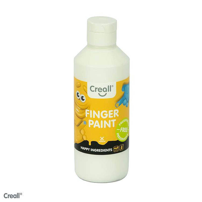 Creall vingerverf Happy Ingredients 250ml - Wit