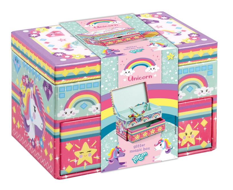 Totum Unicorn Mosaic box