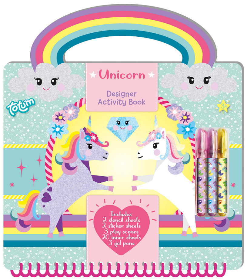 Totum Unicorn Designer activiteitenboek