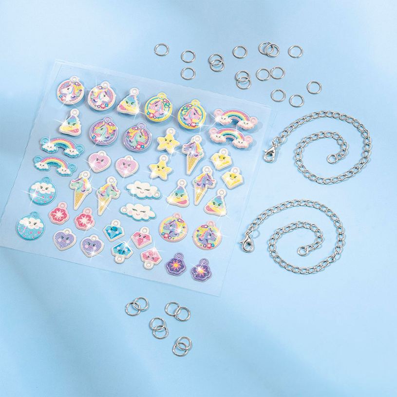 Totum Unicorn Puffy Charm Armbanden