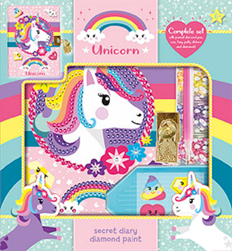 Totum Unicorn Geheim Dagboek Diamond Painting