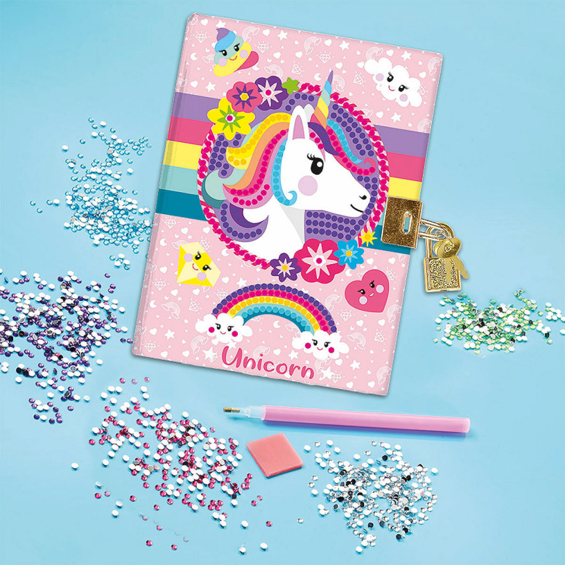 Totum Unicorn Geheim Dagboek Diamond Painting