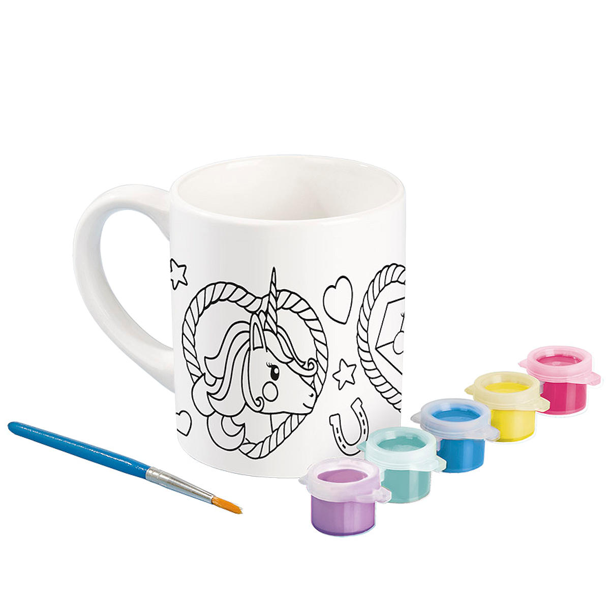 Totum Unicorn Schilder Je Eigen Mok