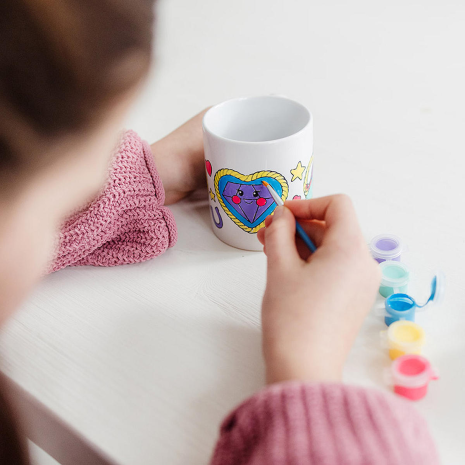 Totum Unicorn Schilder Je Eigen Mok
