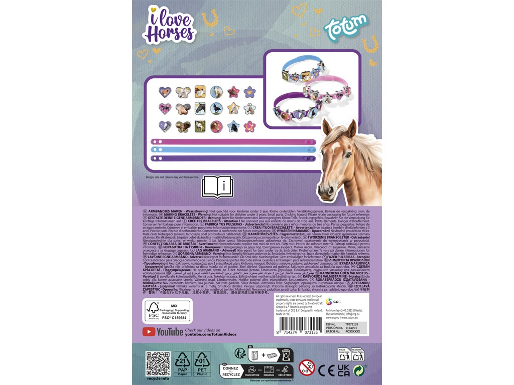 Totum I Love Horses Bracelets