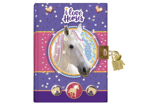 Totum I Love Horses Secret Diary Diampnd Painting
