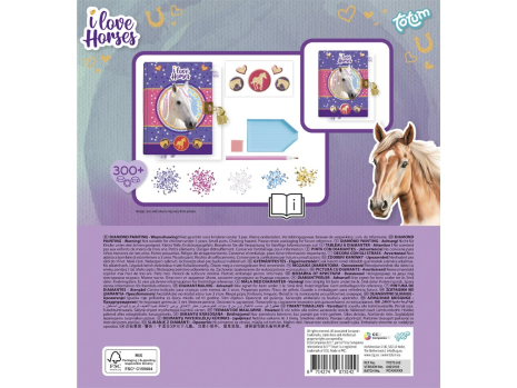 Totum I Love Horses Secret Diary Diampnd Painting