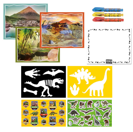 Totum Dino Designer Activity Book