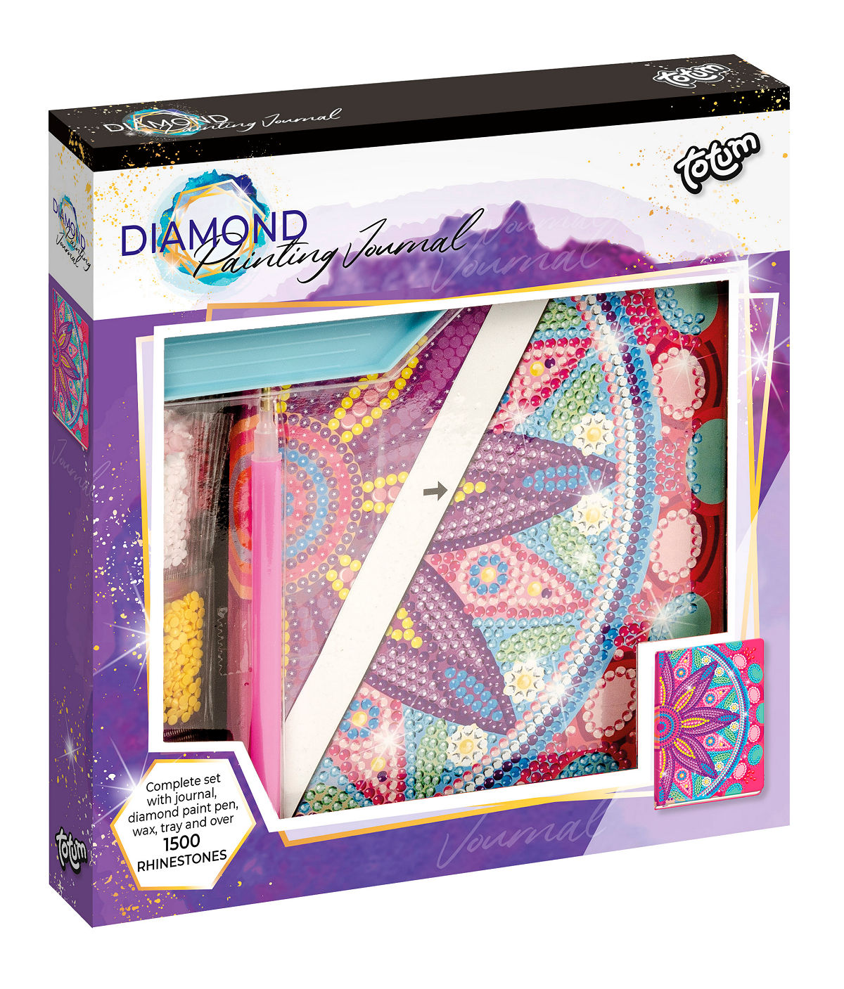 Totum Diamond Paint Dagboek - Flower