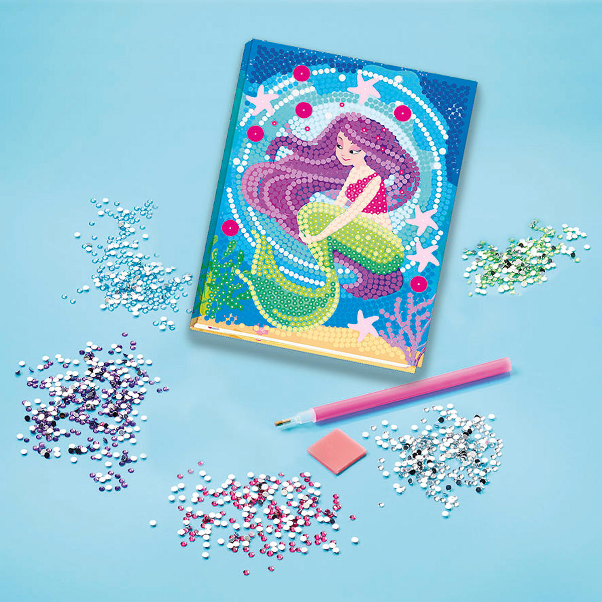 Totum Diamond Paint Notebook Mermaid Medium